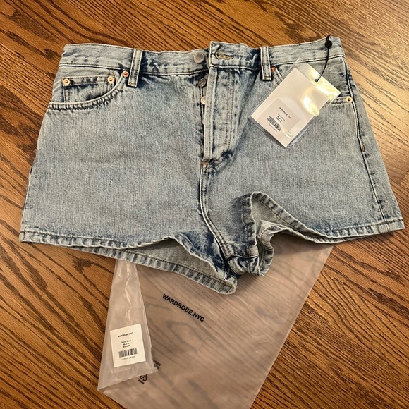 NWT Wardrobe.NYC Jean Shorts - Picture 7 of 7